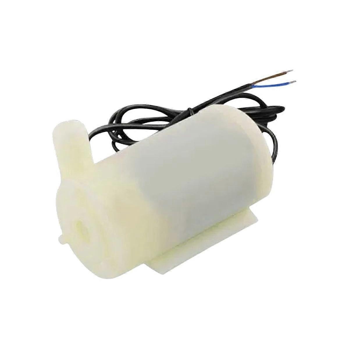 Mini Submersible Water Pump 3V DC 100L/H Low Noise Brushless Motor with 1m Soft Hose for Aquarium