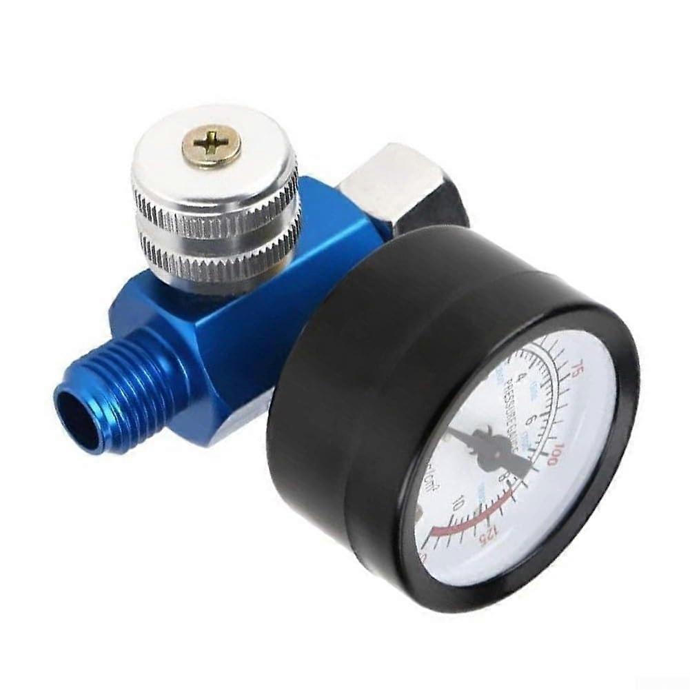 1/4 Inch Air Pressure Regulator with Gauge, Adjustable 0140 PSI for Precise Pressure Control