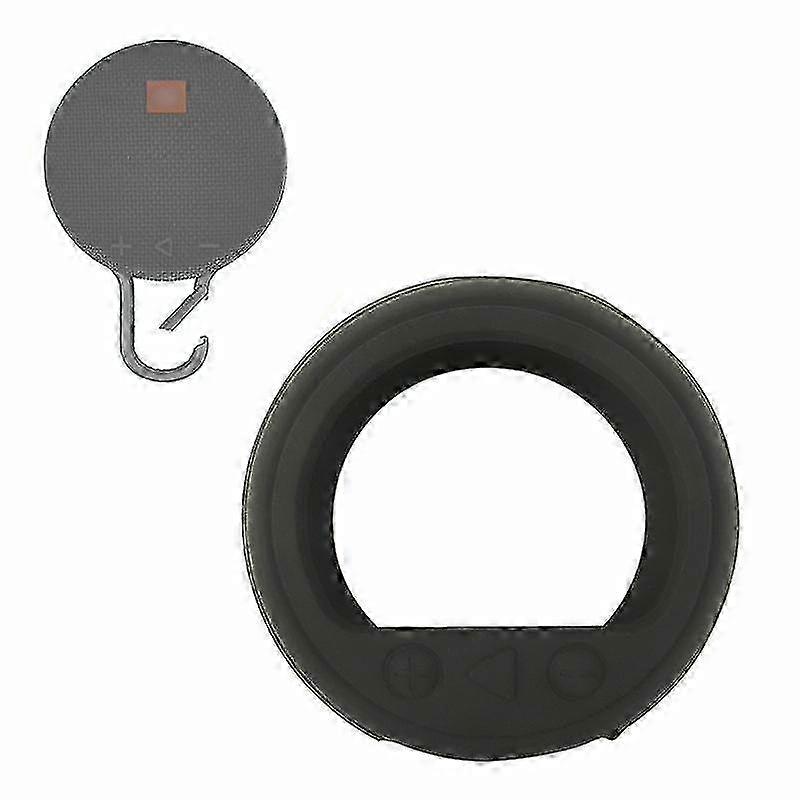 Soft Silicone Case For Jbl Clip 3 Bluetooth Speaker Soft Silicone Case (black)