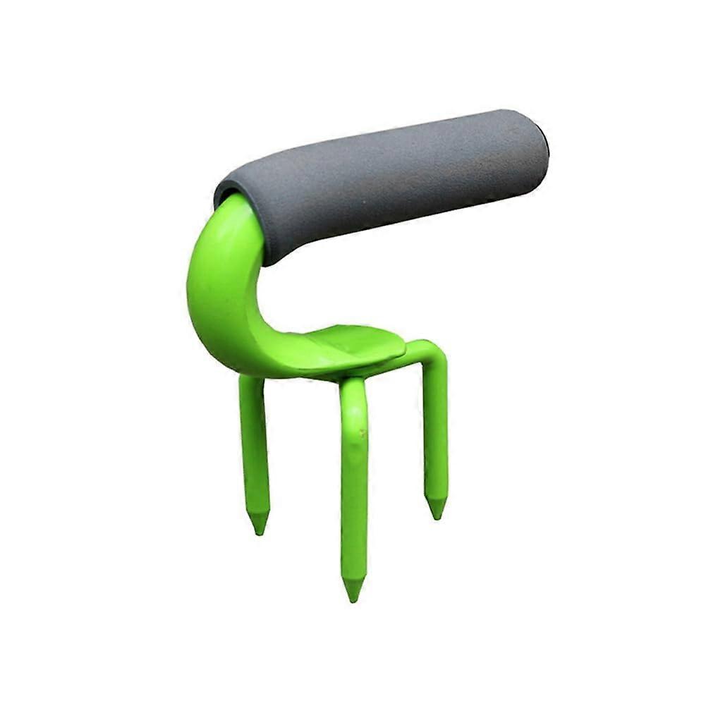 Heavy Duty Manganese Steel Garden Fork with Triangular Design for Efficient Soil Turning