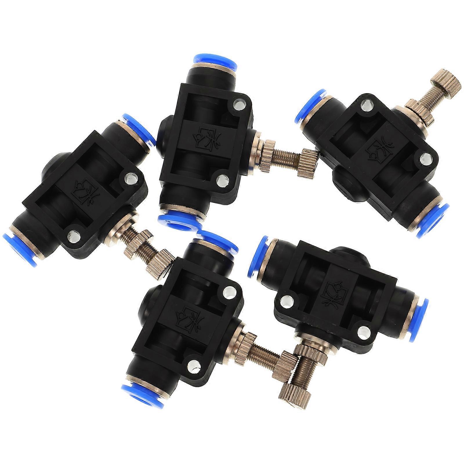 Jietou Control One Touch Inline Pneumatic Connector 5Pcs