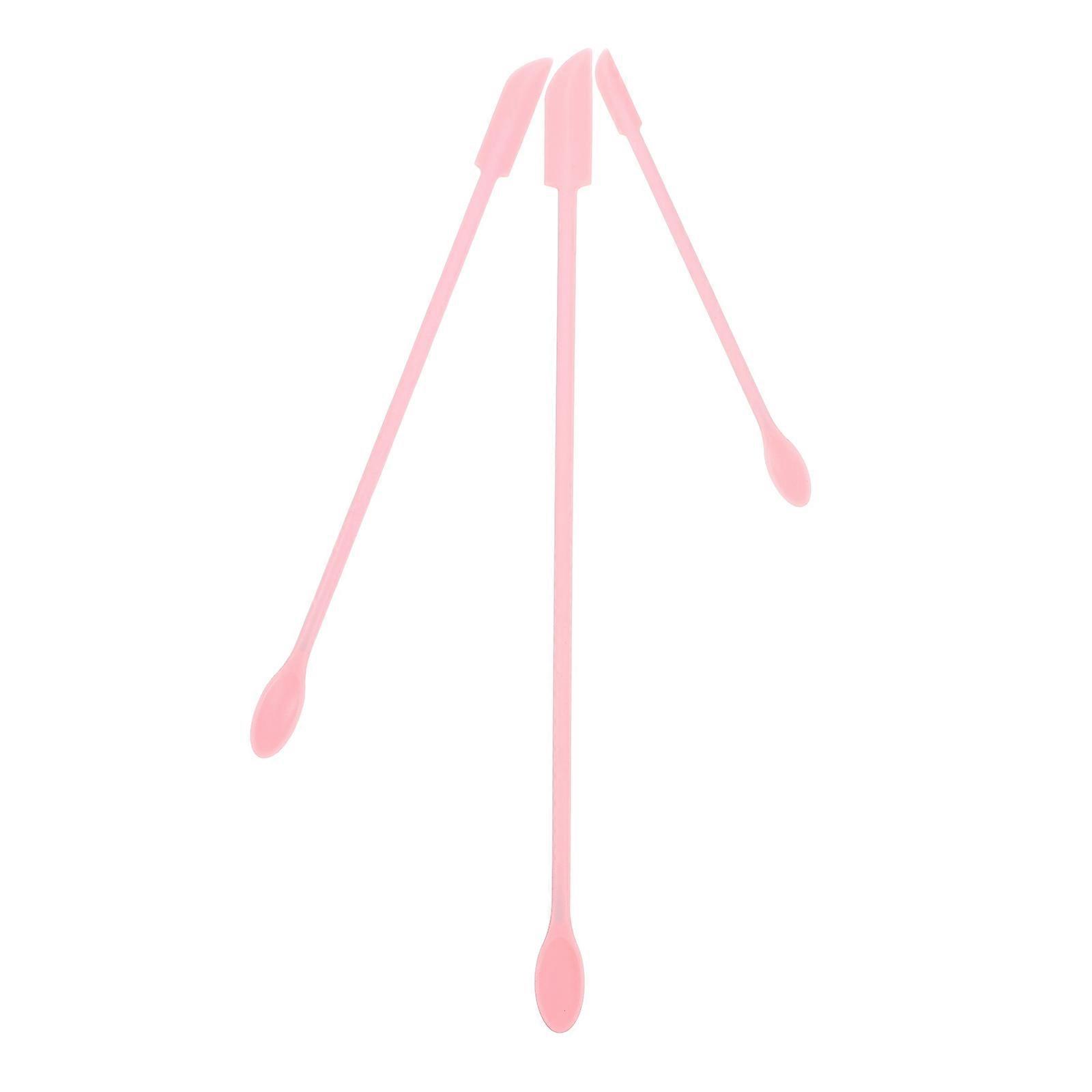 Pink Silicone Double Head Cream for Home Use 3Pcs