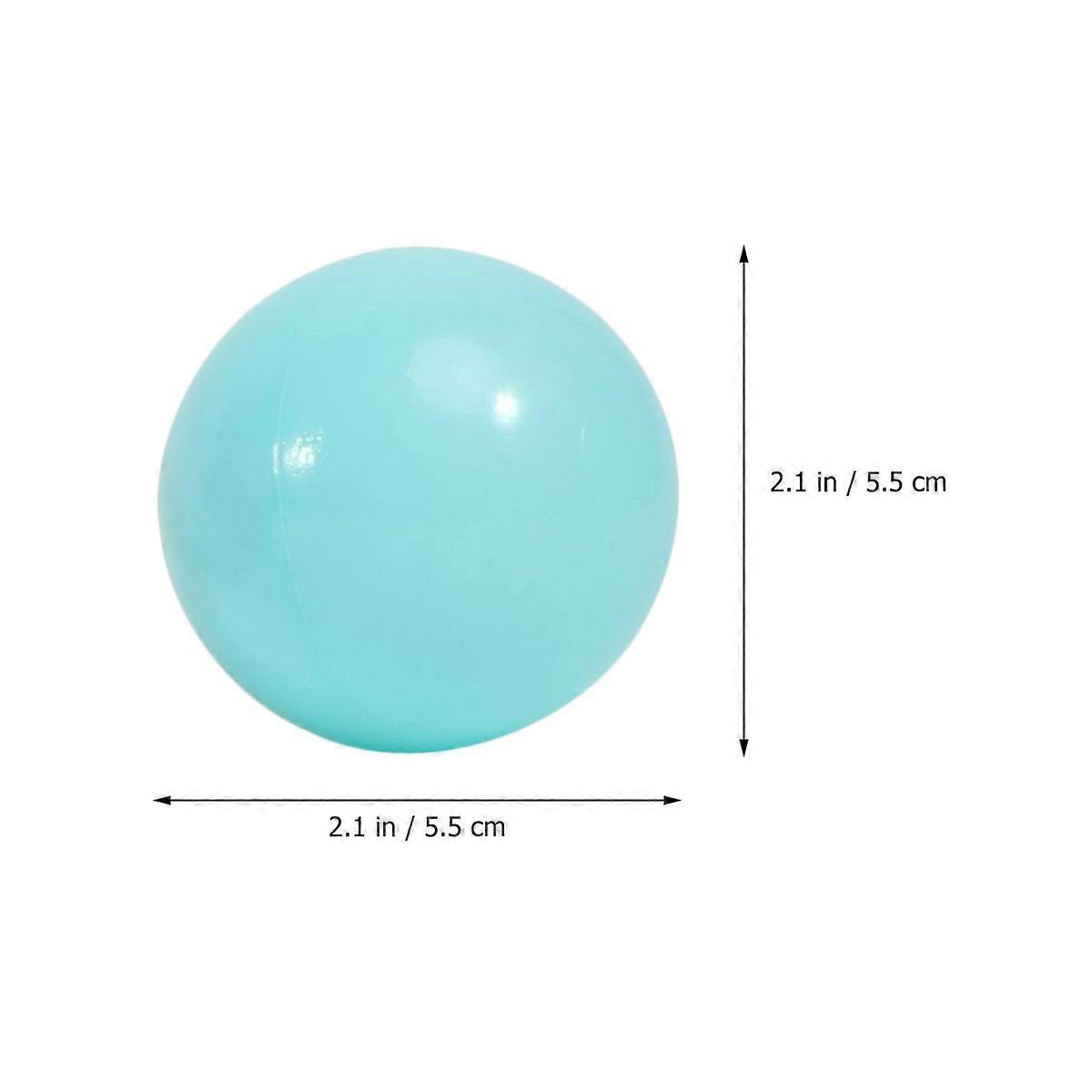 Ocean Balls Plastic Balls for Playing 100Pcs Assorted for Kids