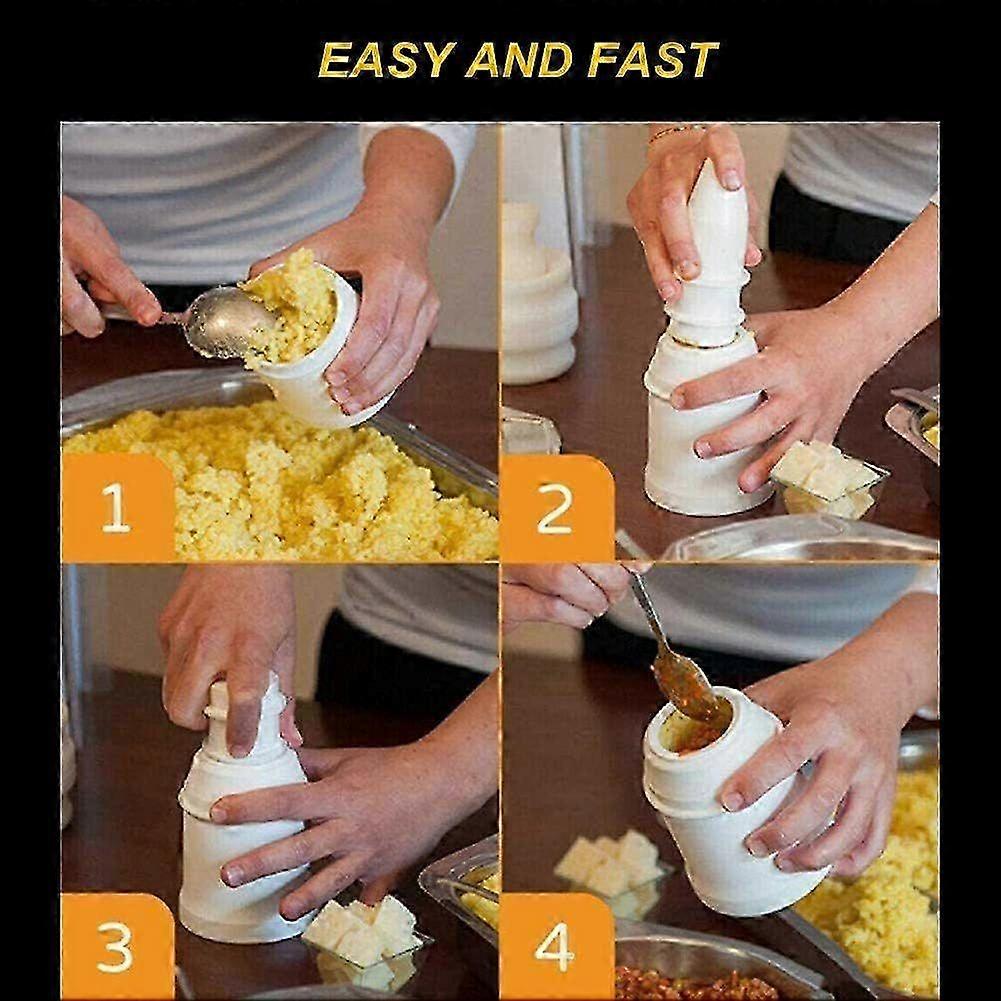 2026 Arancini-form, DIY-risballform for snackskjøttboller (rund)