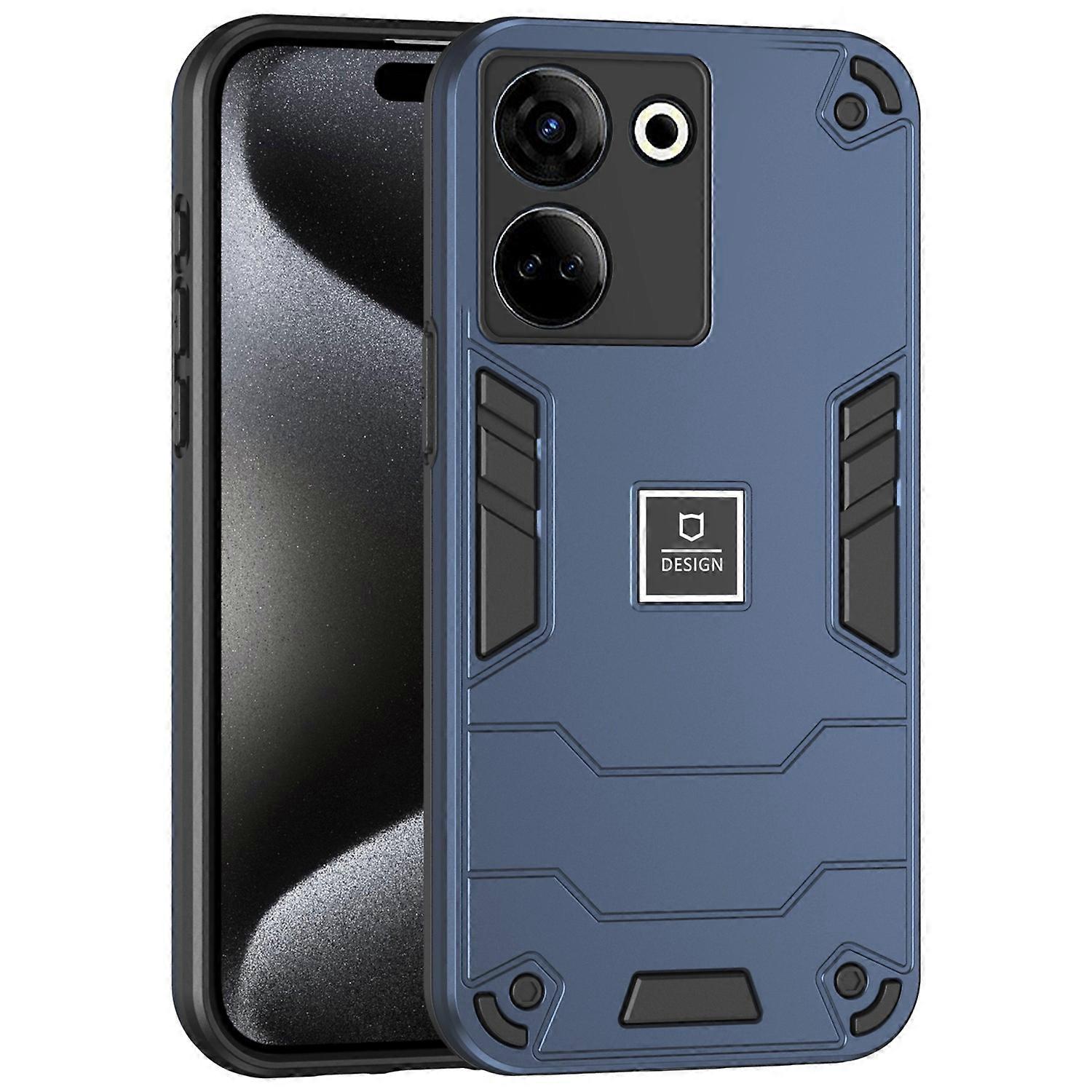 For TECNO Camon 20 Pro 4G Case PC+TPU Drop-Proof Protective Phone Cover