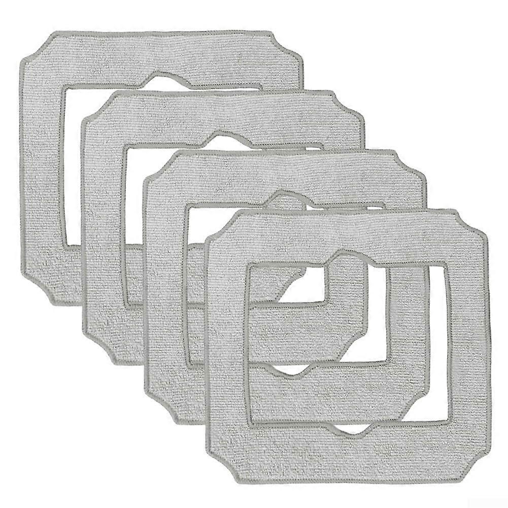 Window Cleaning Robot Pads for WINBOT MINI,  Absorption Washable Replacements, 4 Pack