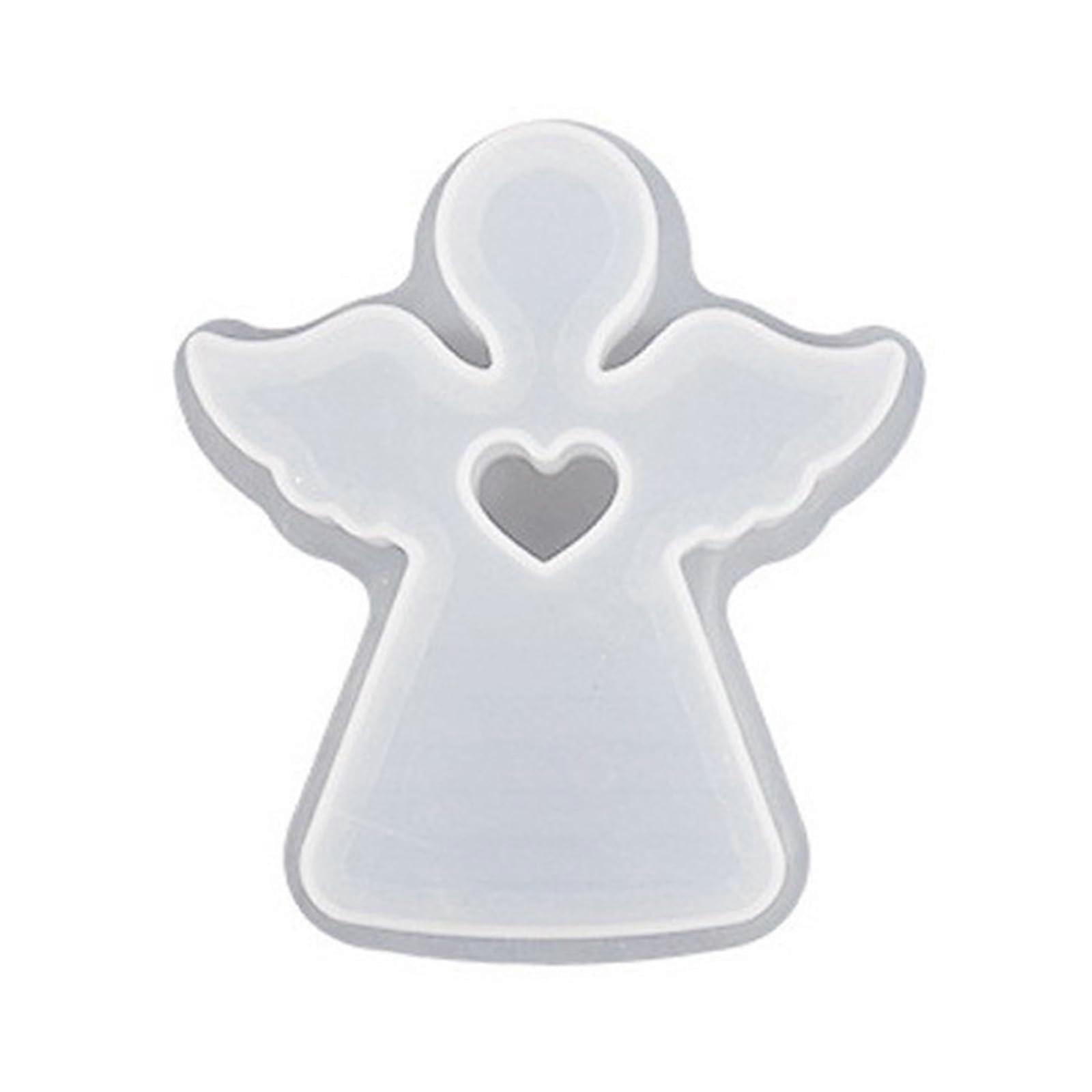 Large Easter Cherub Silicone Mold with Easy Release Design for Crafts and Holiday Decorations