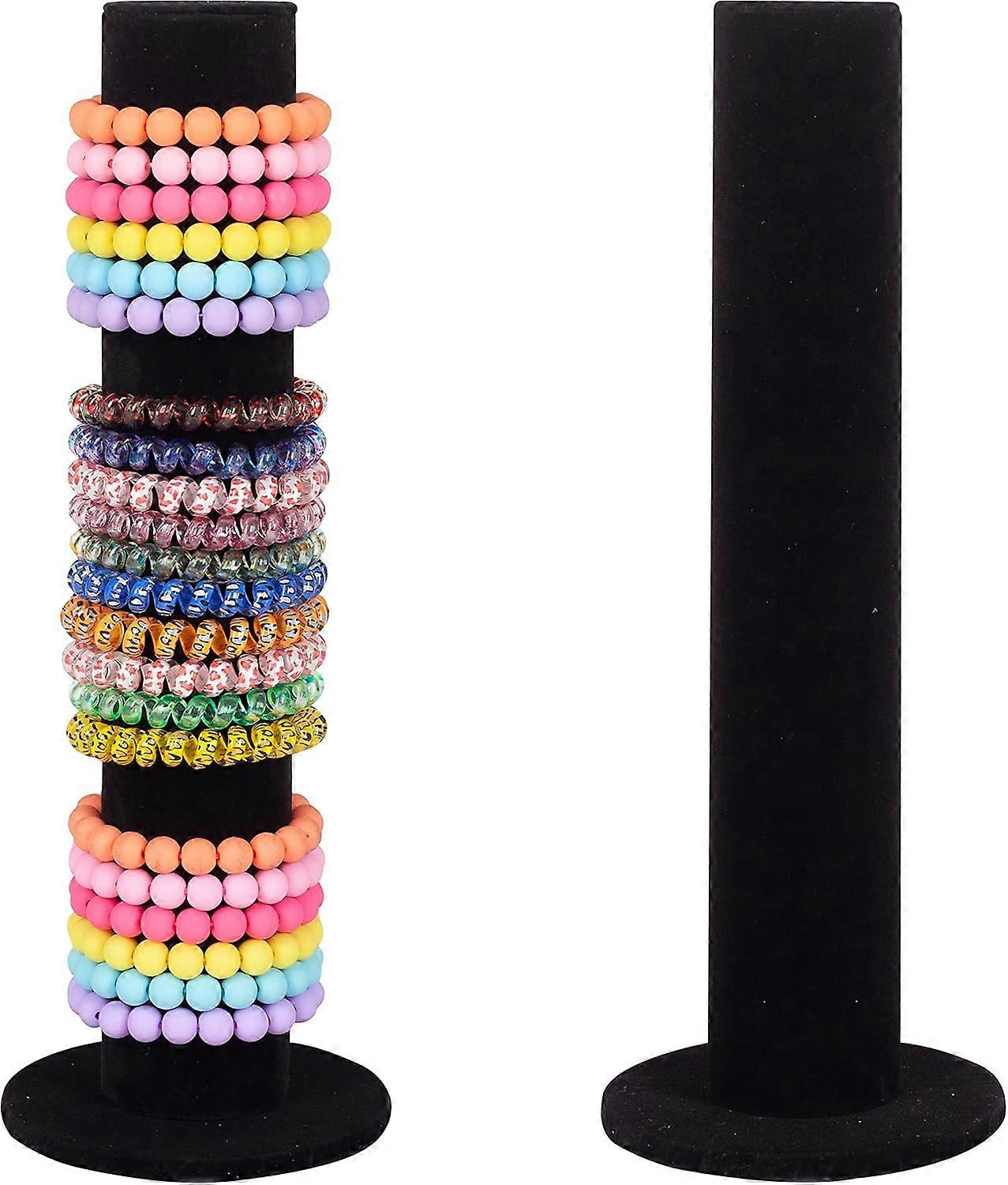 Two-Piece Vertical Velvet Display Stand