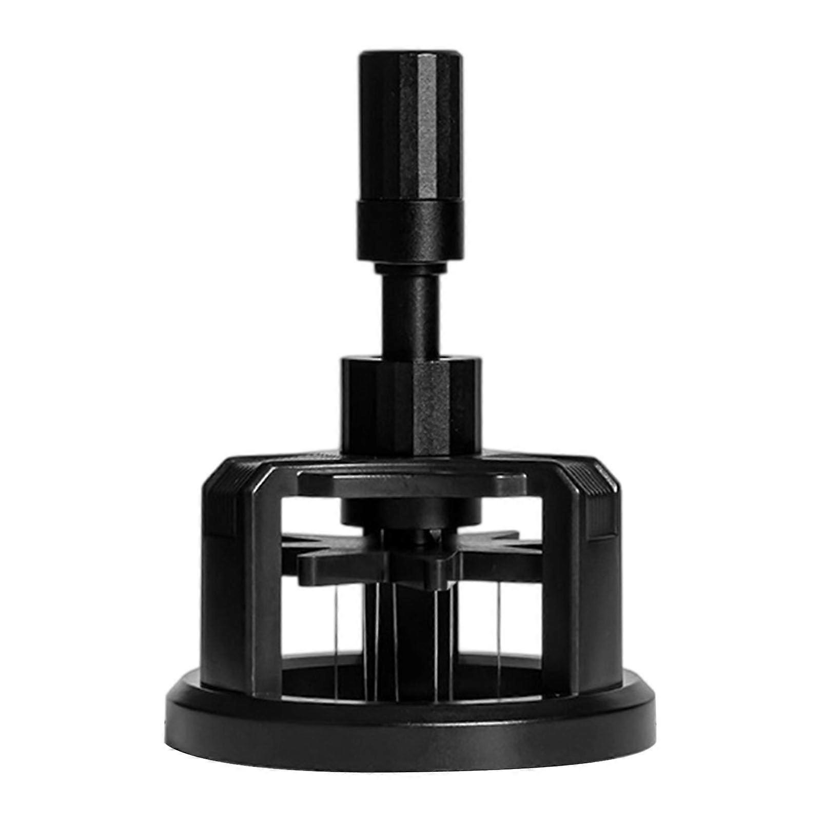 51mm Adjustable Coffee Distributor with Rotating Base and Ergonomic Handle for Uniform Espresso Grounds