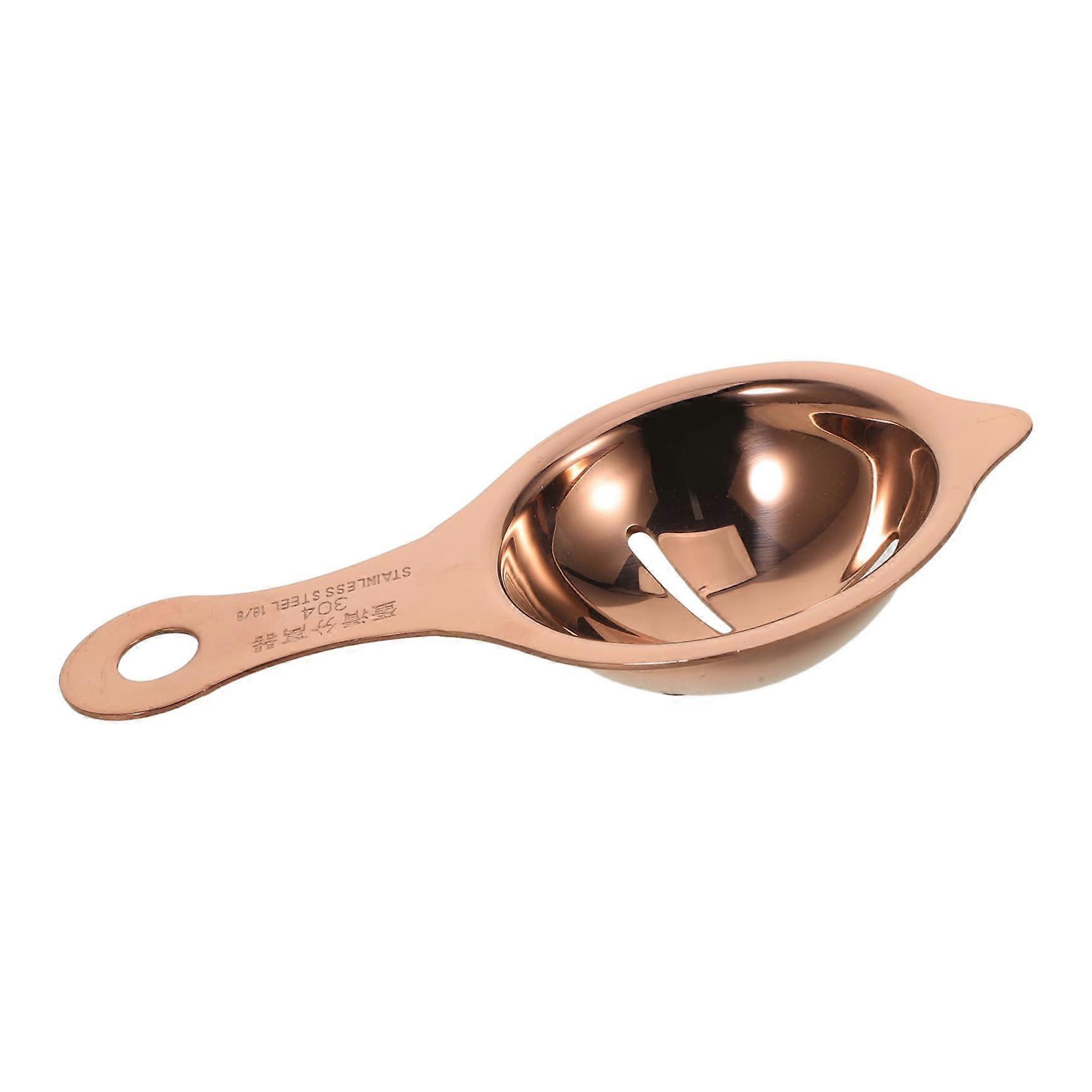 Stainless Steel Egg Separator Tool for Fast Egg Yolk White Division Baking and Cooking Kitchen Use