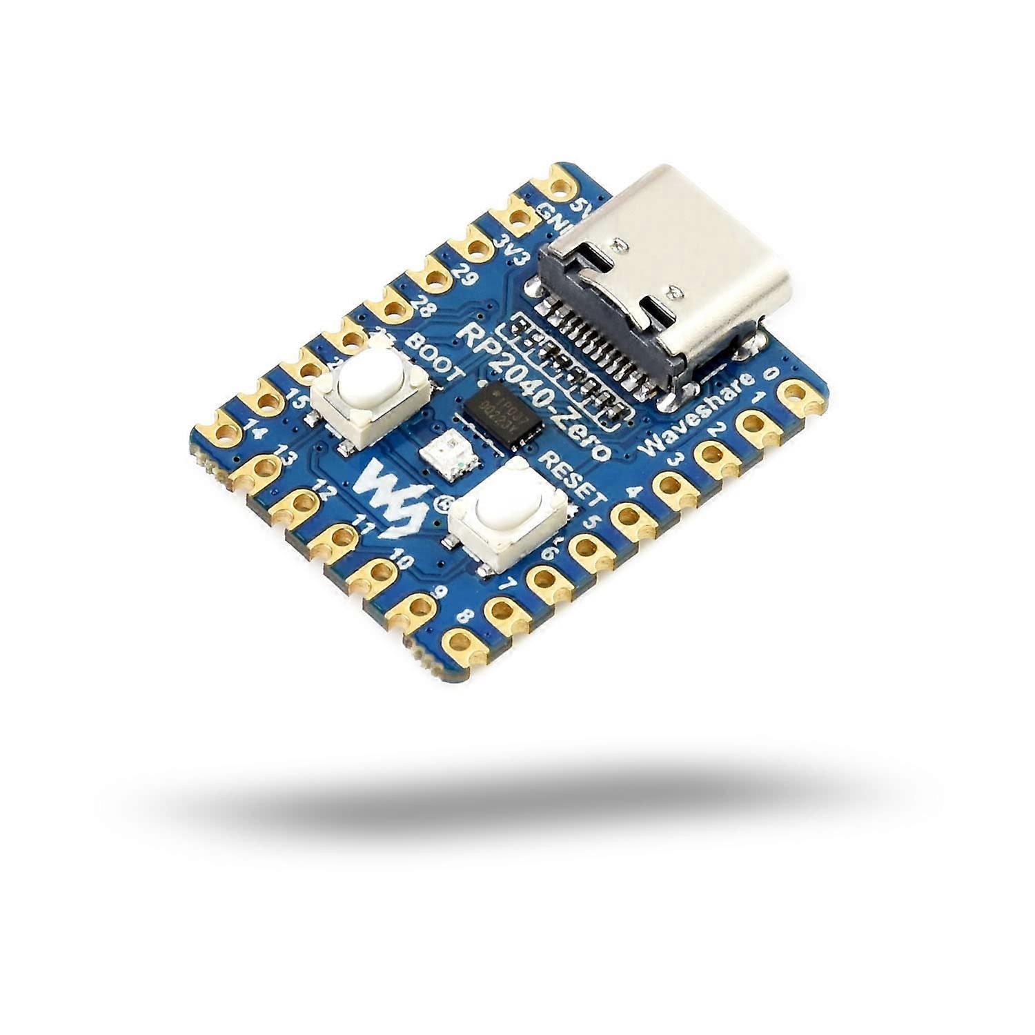 RP2040 Development Board Dual Core ARM Cortex M0+ with USB TypeC GPIO for C C++ MicroPython