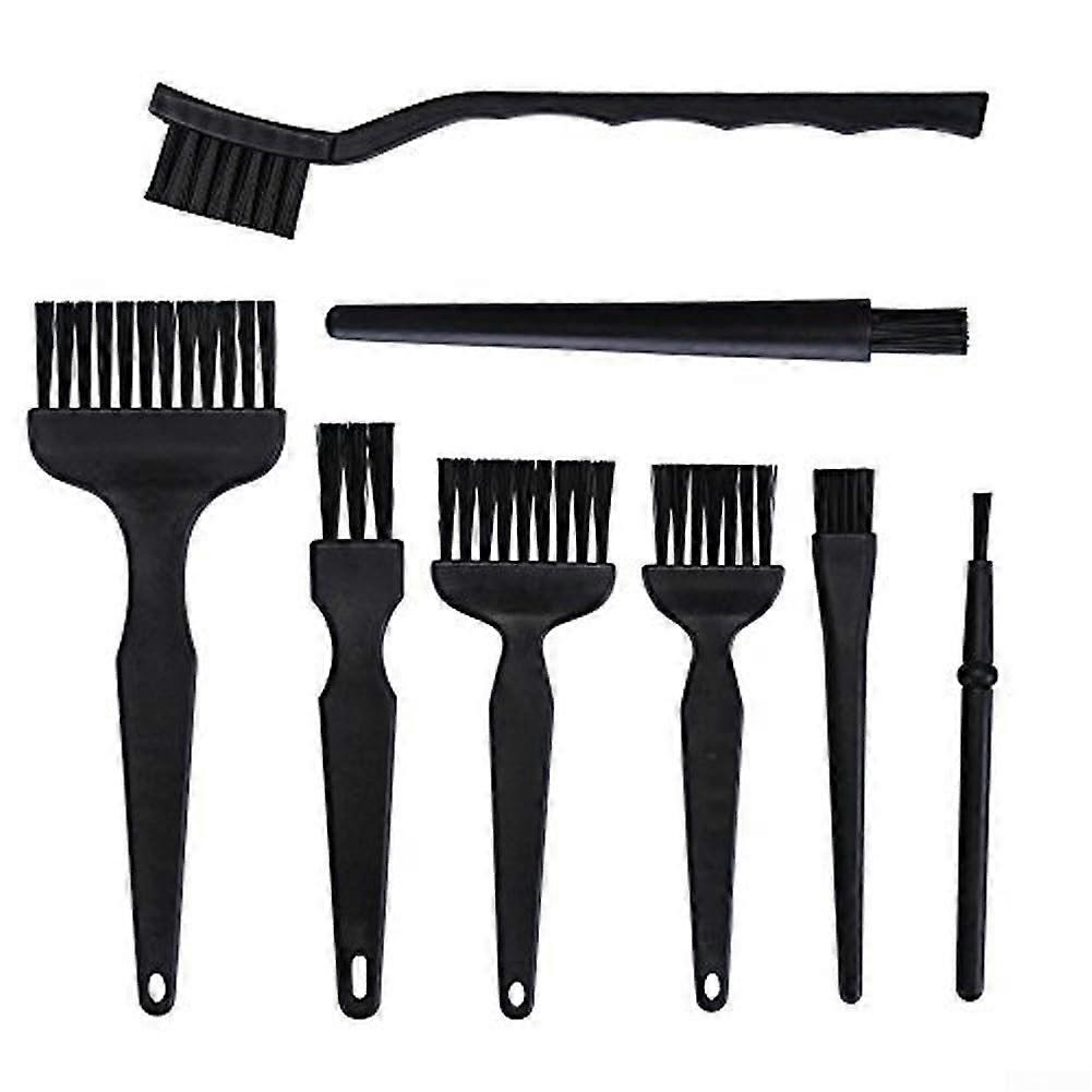 Anti Static Cleaning Brush Set 8 Sizes for Electronics Dust Removal and Precision Cleaning
