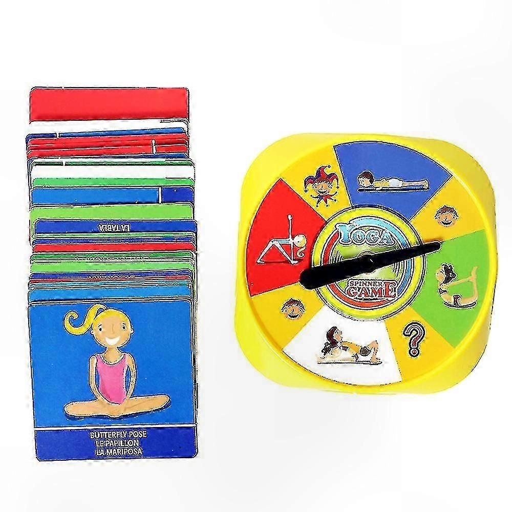 Interactive Yoga Game for Kids & Parents, Early Development Exercise Cards for Physical Activity