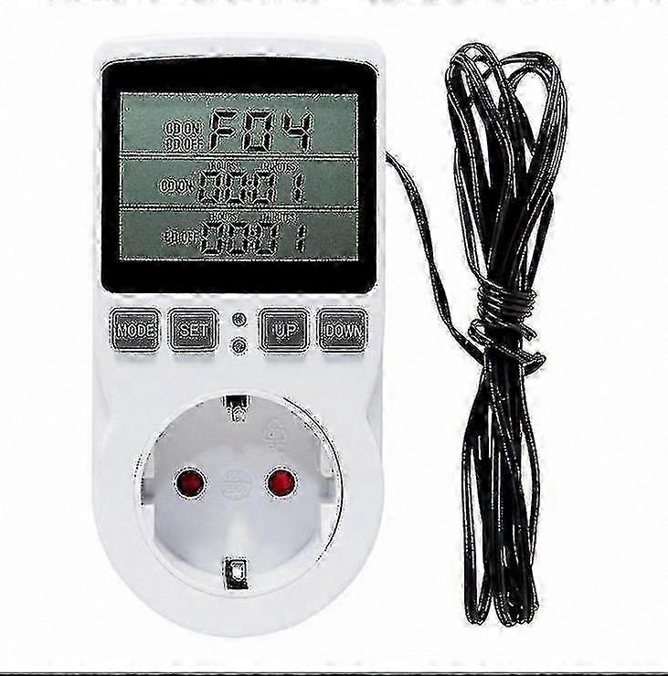 LCD Digital Temperature Socket for Terrarium, 230V