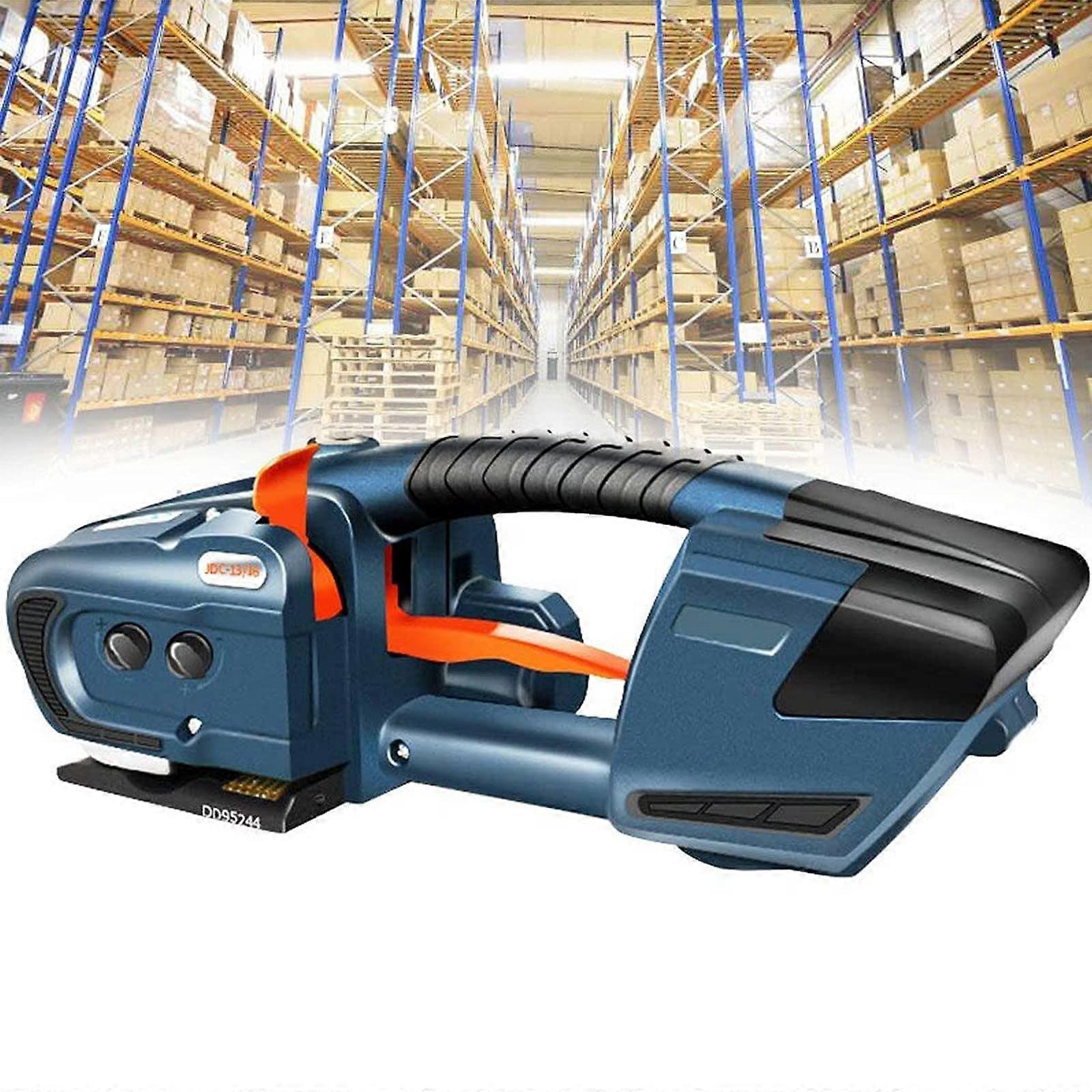 Electric Strapping Tool 1316mm Battery Powered, Cordless Fast Charging with Adjustable Tension