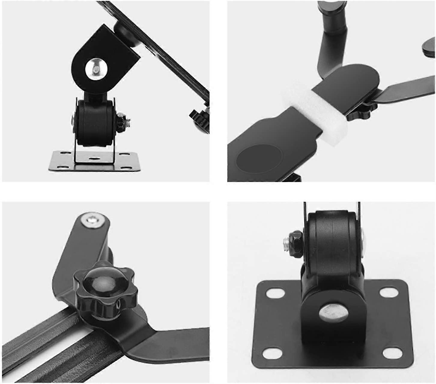 Tablet Wall Mount Holder MultiAngle Adjustable Universal Stand for 4.7–13 inch Devices