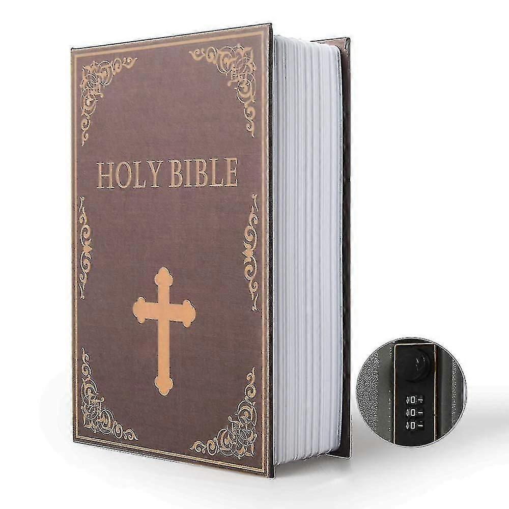 Diversion Book Storage Box Secret Dictionary Safe With Security Combination Lock/key Hidden