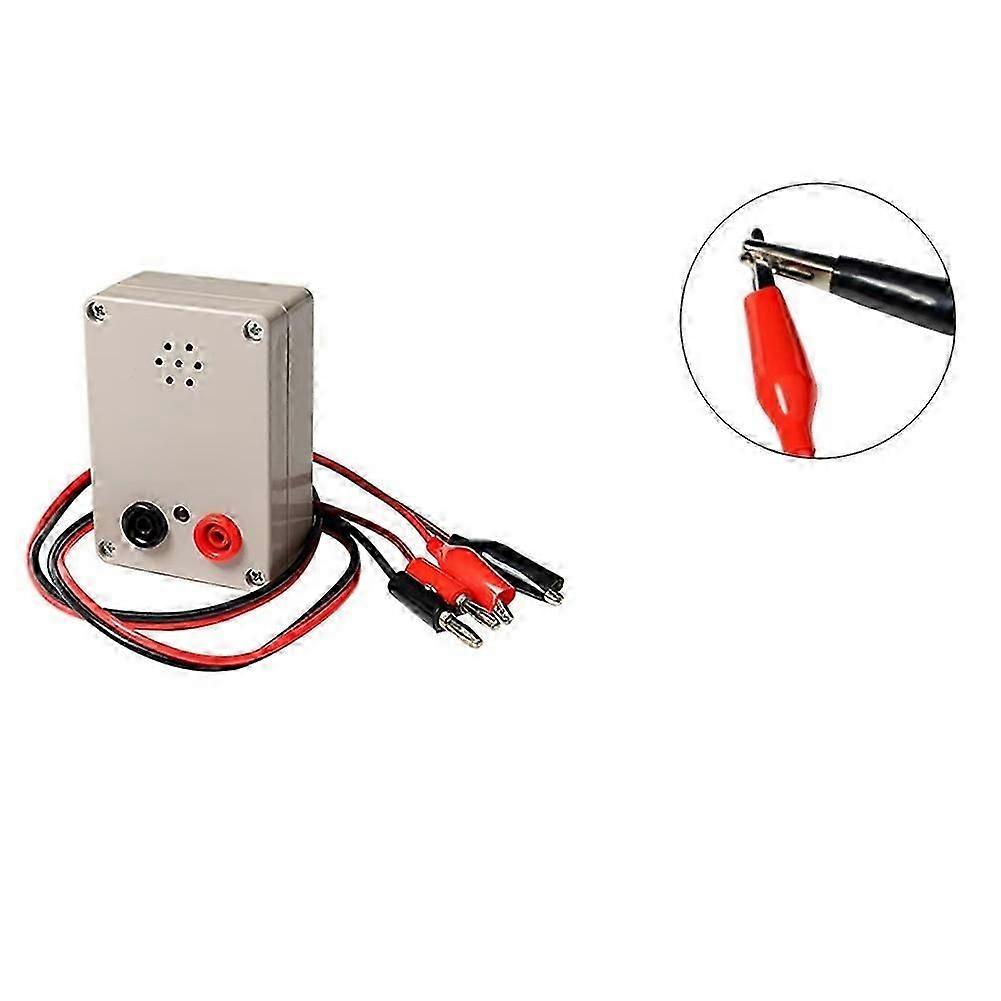 9V Buzzer Tester Wire Tester PCB Cable Switch Products Switch Tester with Clip Cable Test Tool