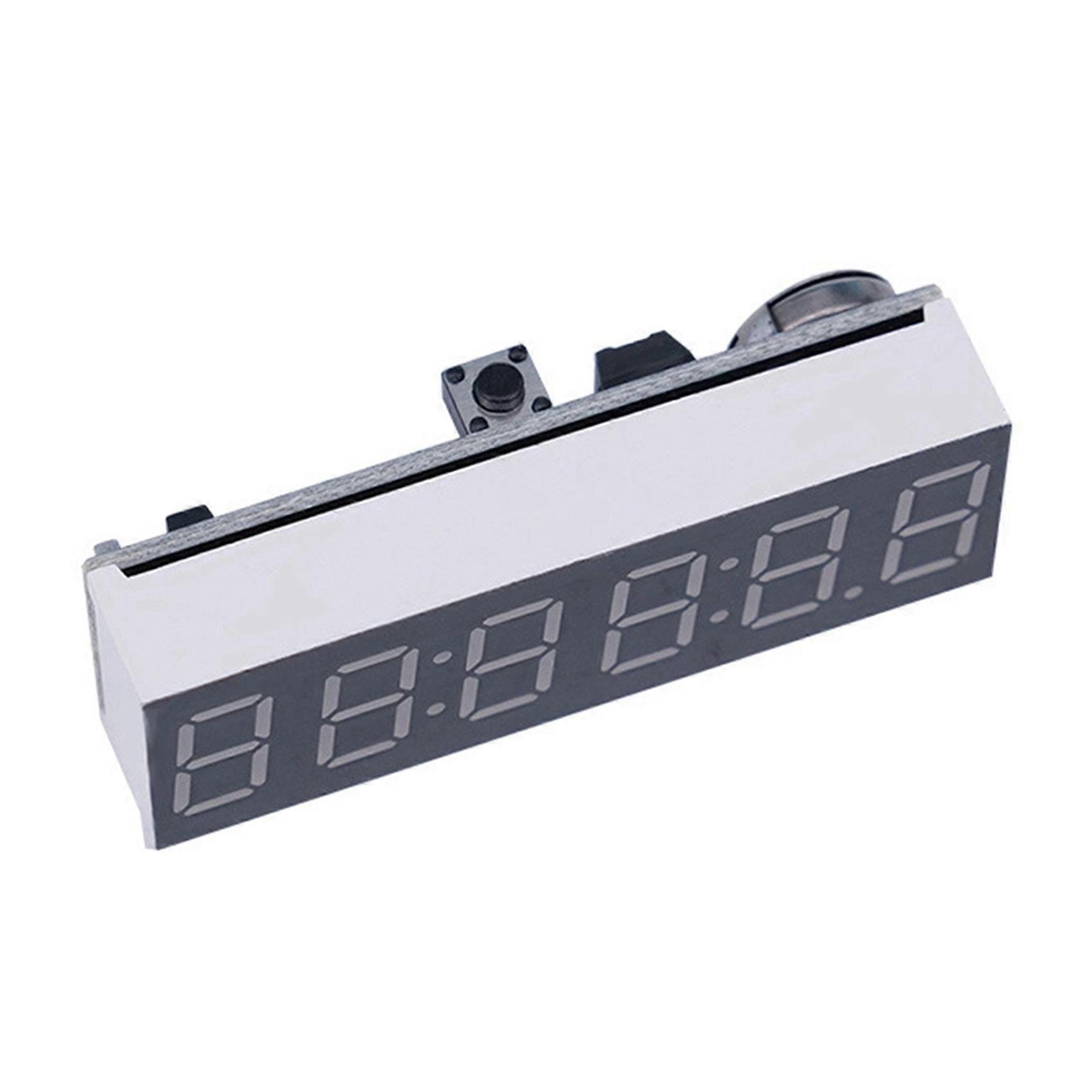 5pcs 0.36 Inch 6-Bit Clock LED Digital Electronic Clock W Second Display Module Power Off Memory Brightness A