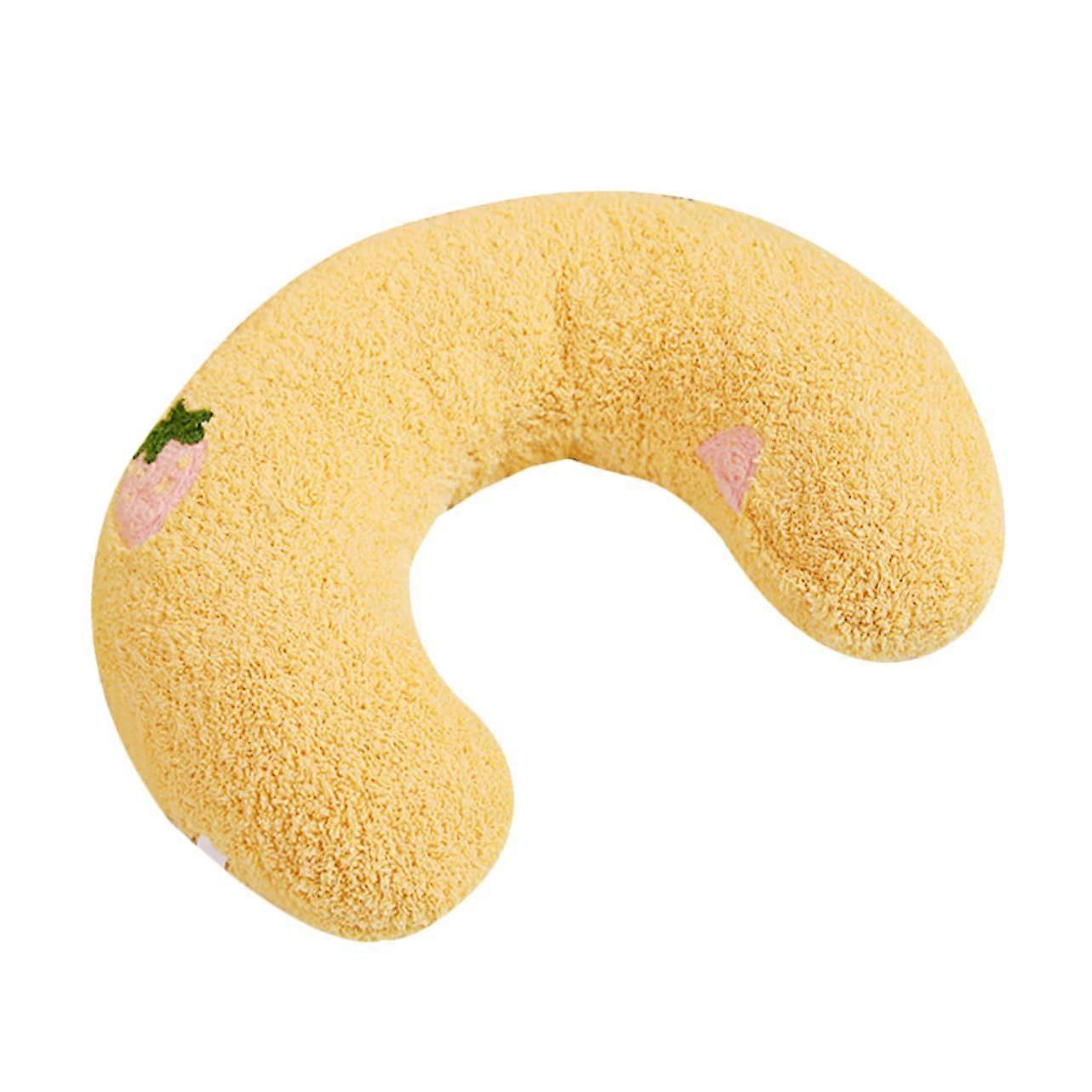 Cat Neck Pillow with Ergonomic Support, Soft Washable Cushion for Comfortable Sleeping Pets