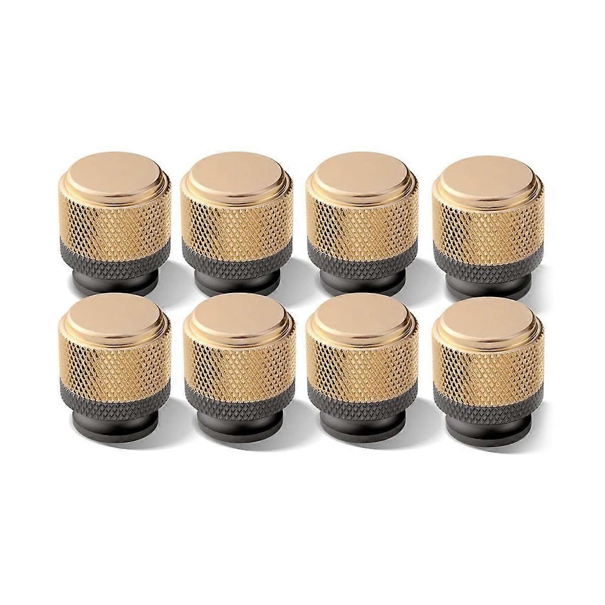 8 Pcs Knurled Cabinet Knobs Kitchen Drawer Knobs Knobs Handles Bathroom Cabinet Door Knobs Decorati