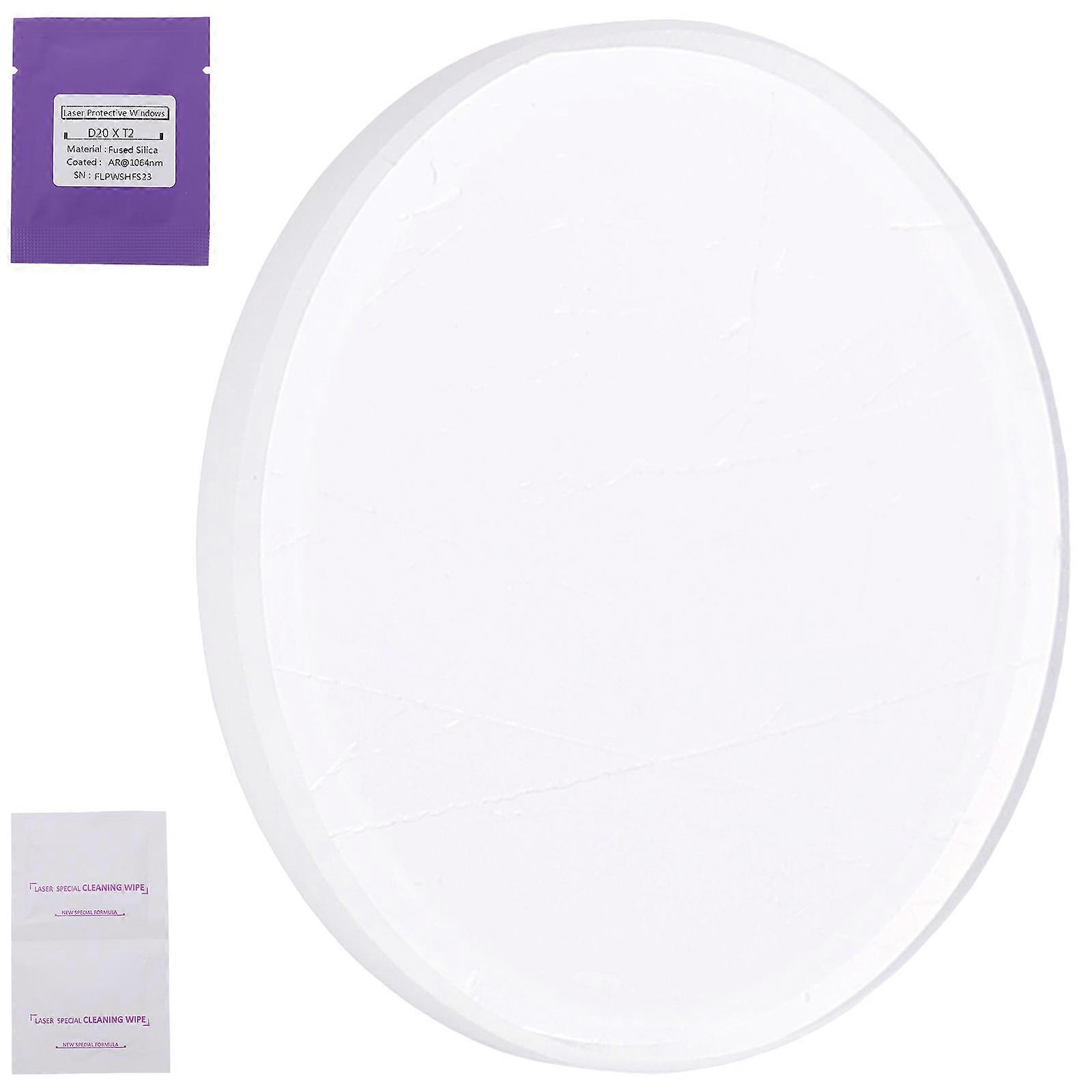 Transparent Protective Lens Quartz Round Protective Lens for Protection Use