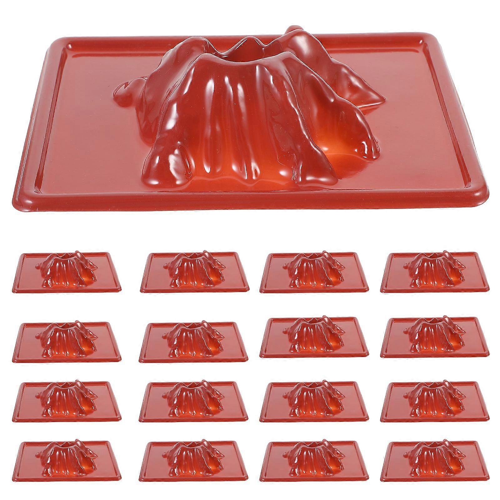 20Pcs Simulation Volcano Toy Eruption Volcano Model Scientific DIY Demonstration Model