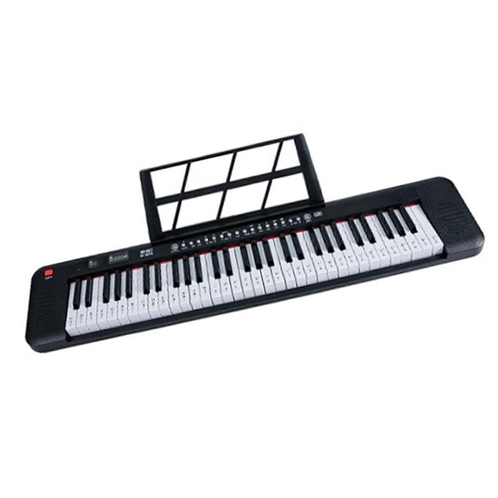 61 Key Electronic Keyboard with Split Function and Record Feature for Beginner Piano Practice