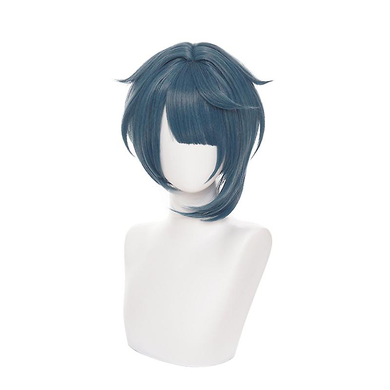 Cosplay Wig Juego Genshin Impact Xingqiu