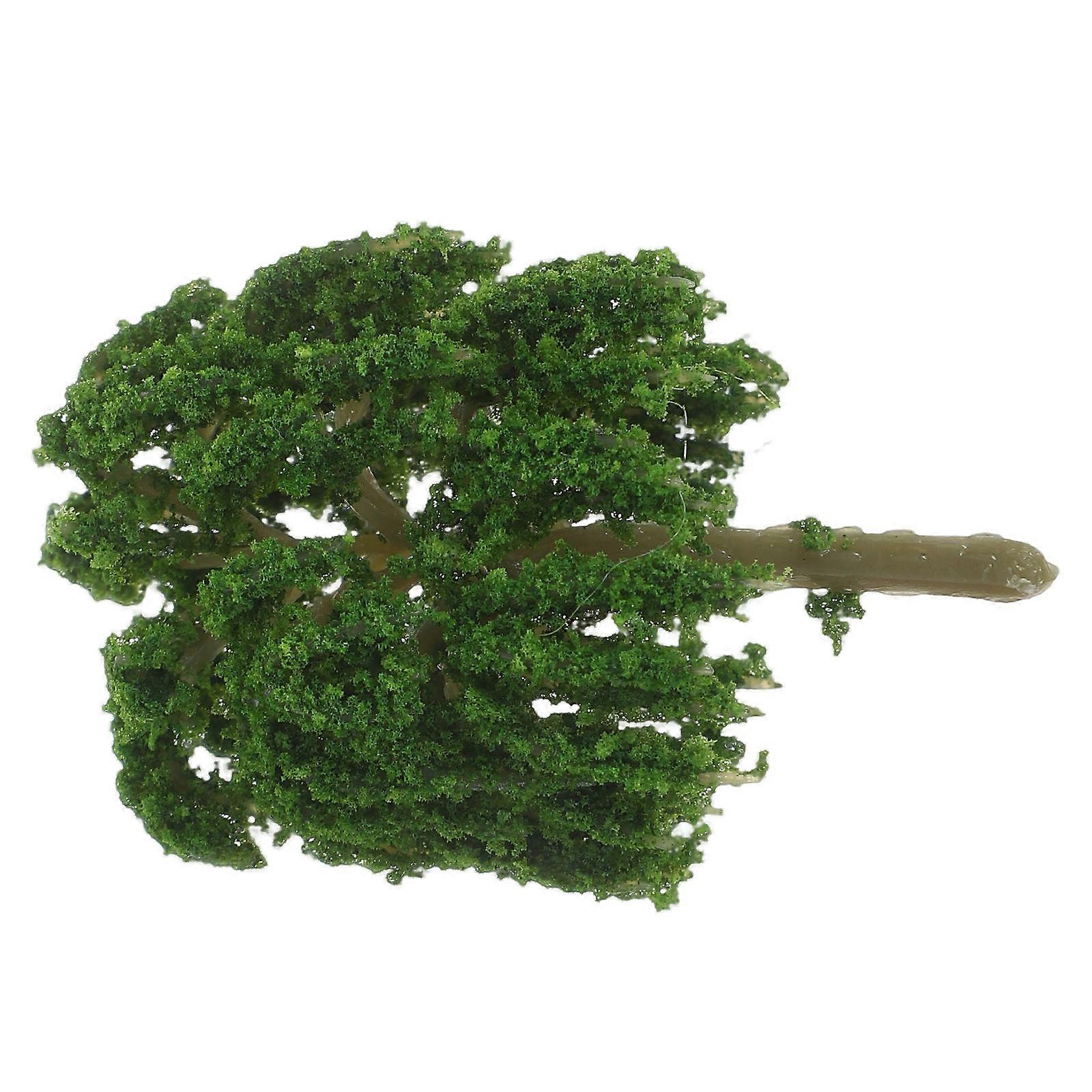 Decoration House Model Tree Weeping Willow for Micro Landscape 3Pcs