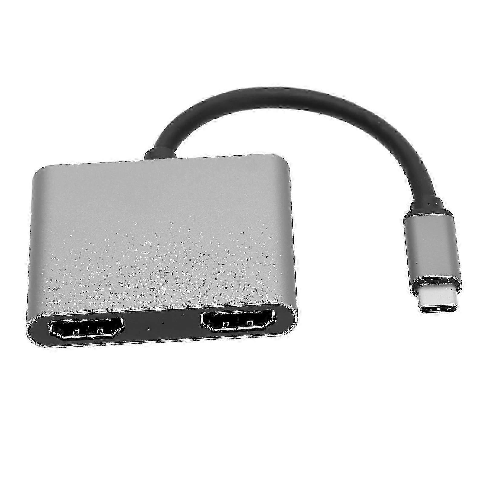 Docking Station 4 in 1 Type?C Converter Multi?Screen Power Adapter Hub On?Screen Device