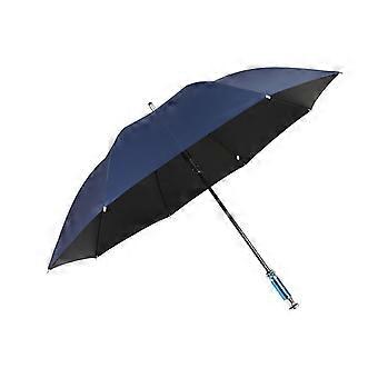 Windproof Automatic Open Umbrella Compact Long Handle for Travel and Rain