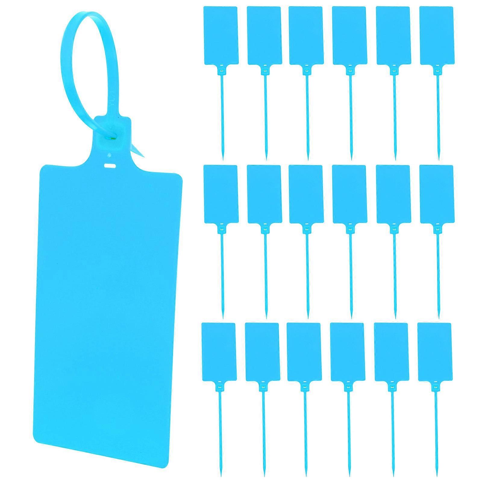 Cable Tags Plastic Labeling Tags with Strings 200Pcs for Garden Use