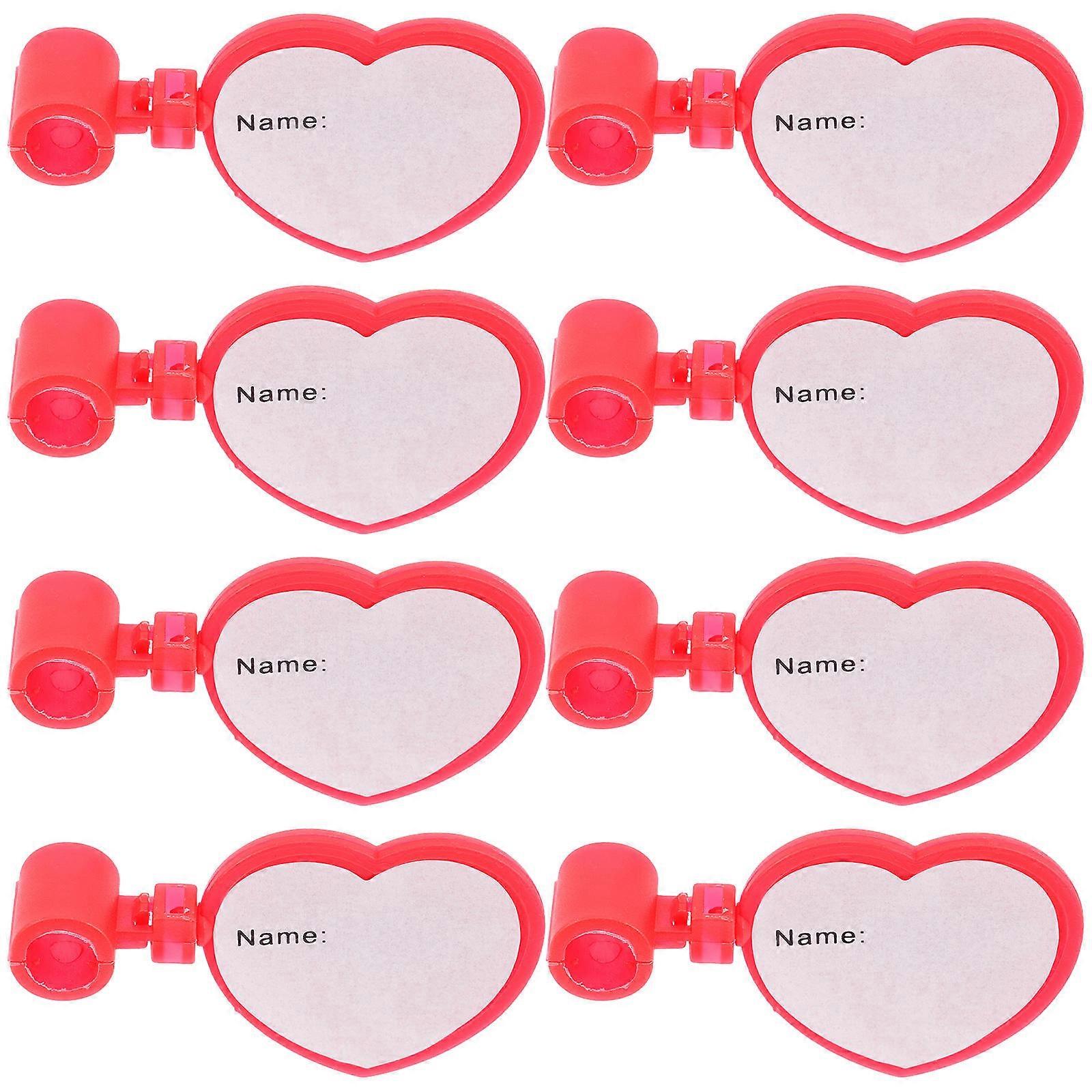 Stethoscope Name Tag Clip Plastic for Labelling 40Pcs Pack
