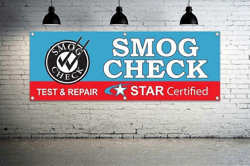 SMOG CHECK-banner FB1199