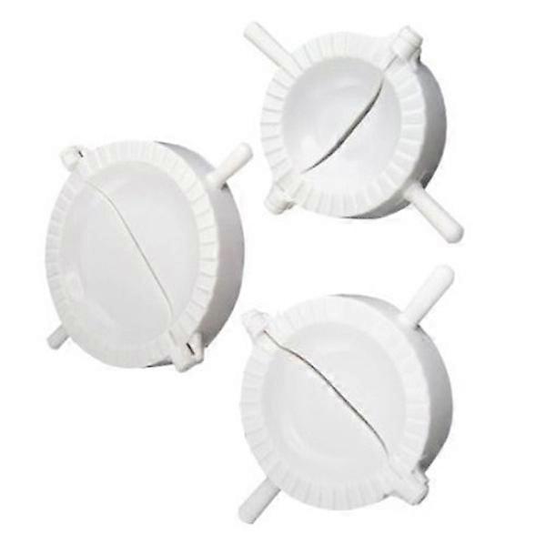 Plastic Dumpling Makers Kitchen Dough Press for Dumpling Making 3Pcs