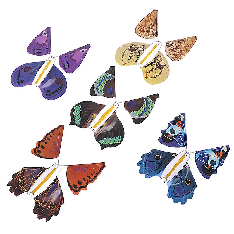 1pc Card Magic Flying Out Butterfly Surprise Magic Props Mystical Trick Toys