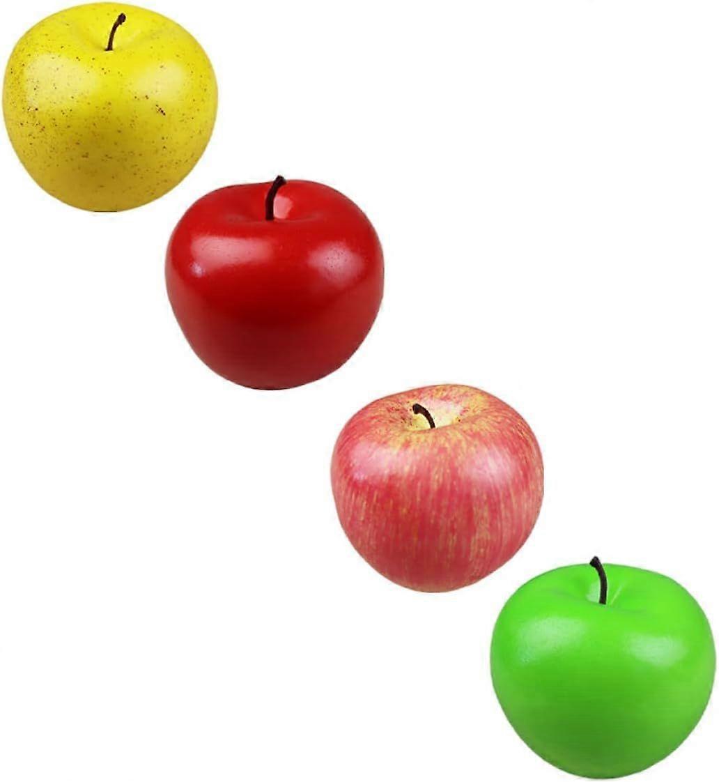 Artificial Fruit Ornaments 4pcs Set Foam Simulated