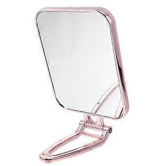 1Pc Home Powiększające Lusterko do makijażu Przenośne składane lustro Eleganckie lustro na biurko