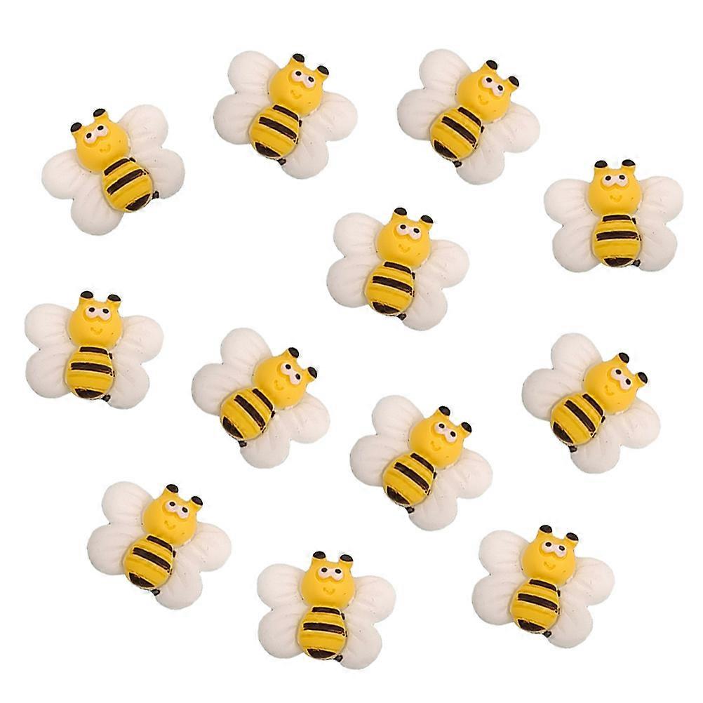 Convenient Pushpins Bee Shape Thumb Tacks Set with 25Pcs for Map Use
