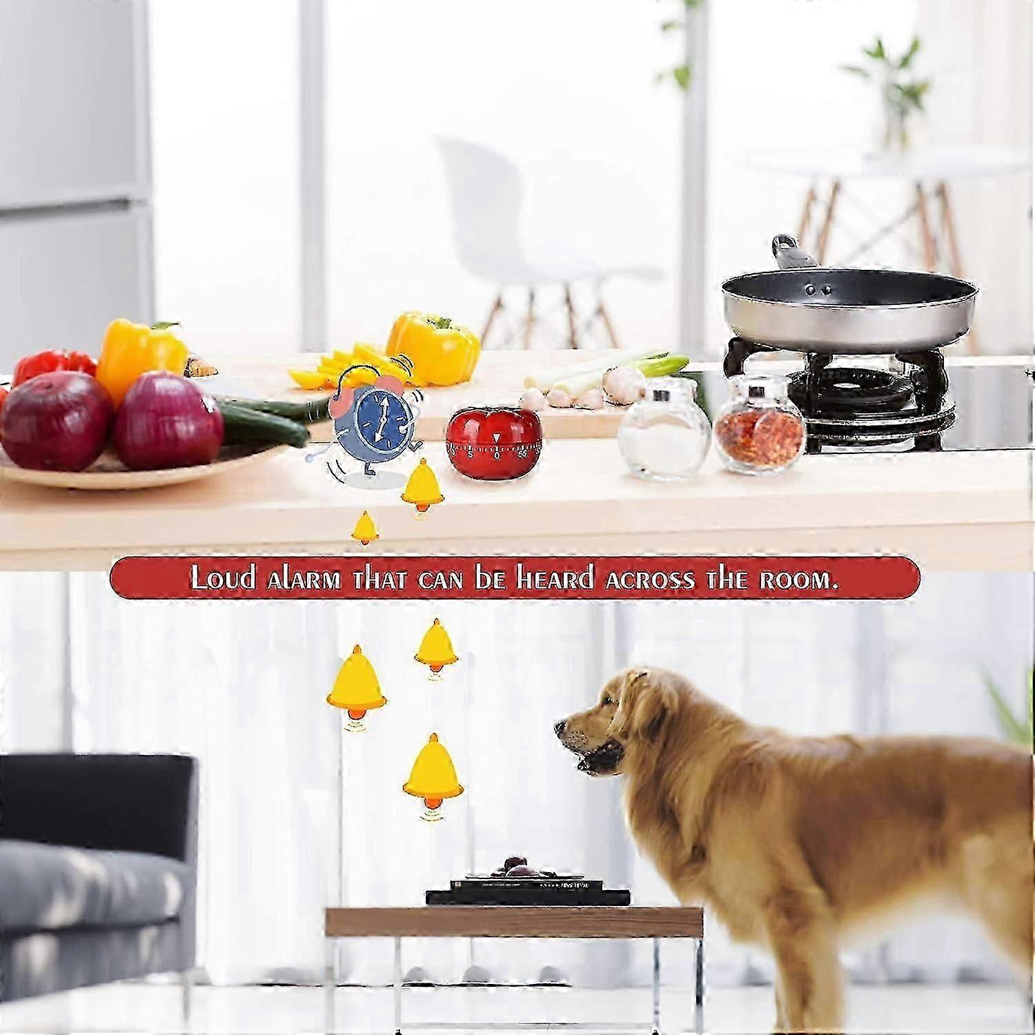 Mechanical Kitchen Timer Countdown Tomato Timer