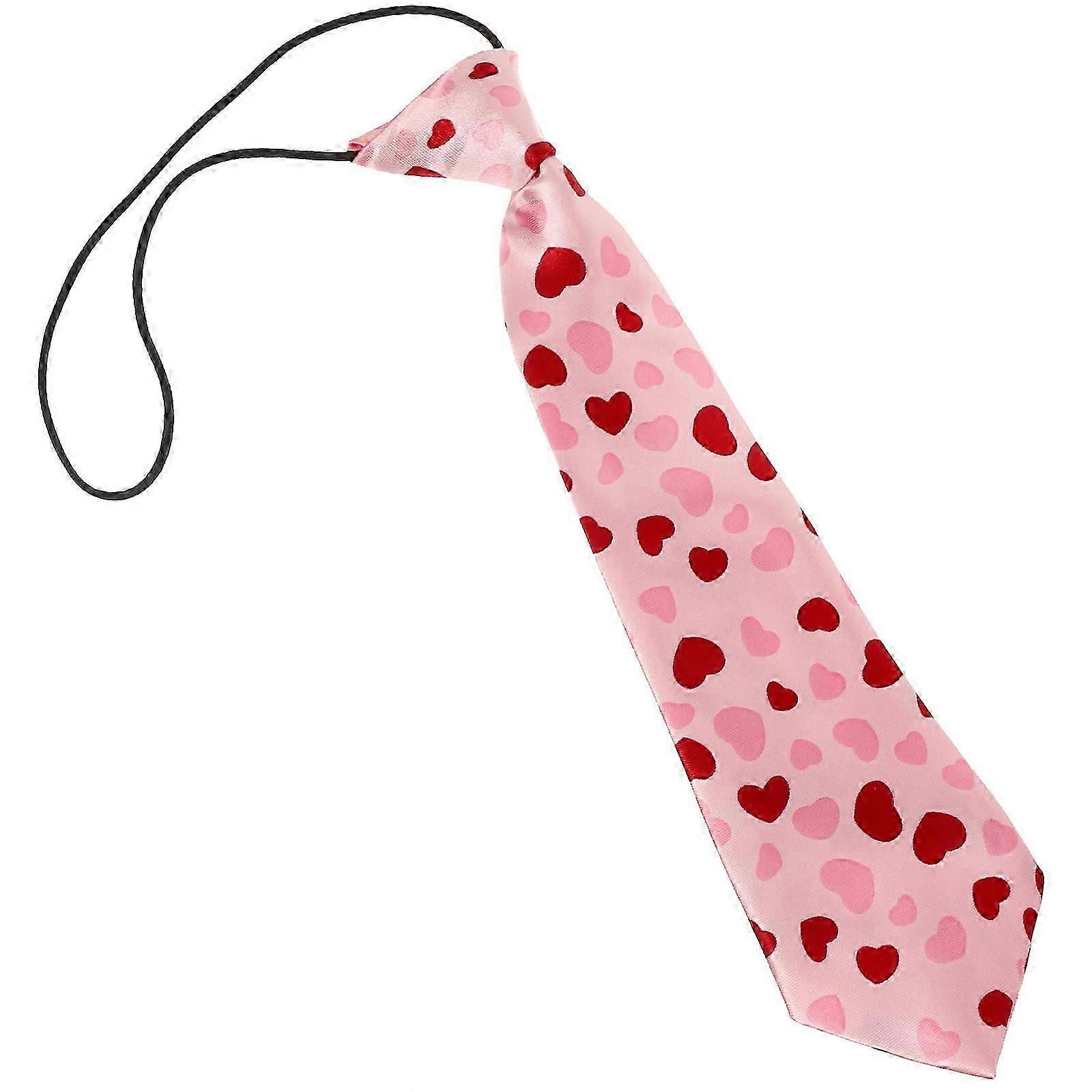 Valentine's Day Tie Creative Polyester Tie for Decor 1Pcs