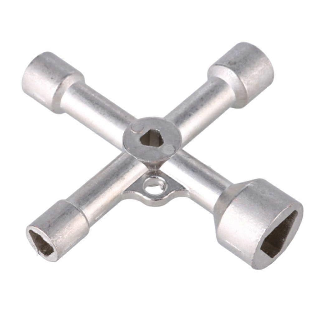 5 In 1 Triangles Key Wrench Multifunction Electrical Cupboard Box Elevator