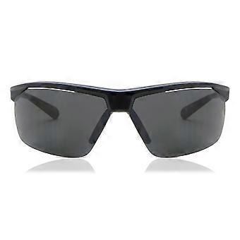 Okulary przeciwsłoneczne Nike TAILWIND 12 EV1128 001 Semi Rimless Black Unisex Wraparound UV3 Original