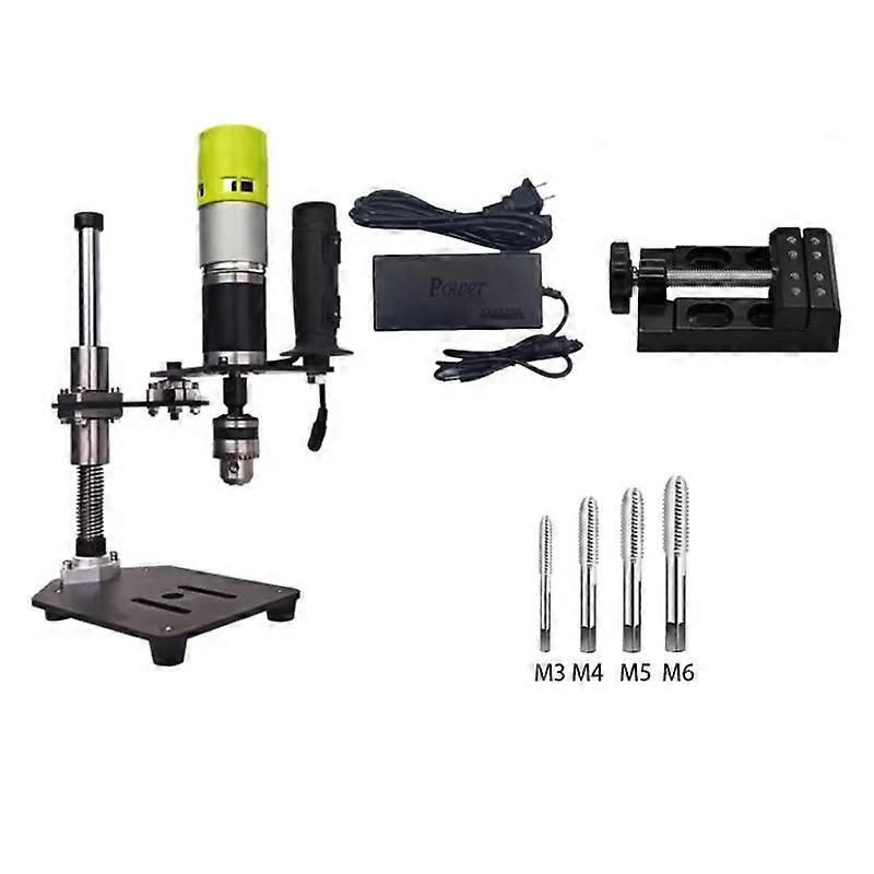 Compact & Portable Electric Tapping Machine Variable Speed Multi-function Tool For Home Metal Thread Processing