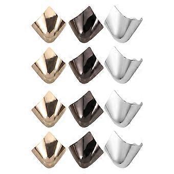 12 Stück Metall-Spitzkappen für Schuhe: Absatzschoner für High Heels, z. B. für Party- und Arbeitsstiefel, Damen-High Heels