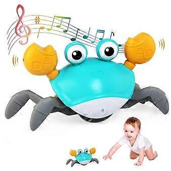 Crawling Crab ToyCrawling Crab Toy for Babies Electronic Interactive Baby Sensory Crawling Crab Musical Toy