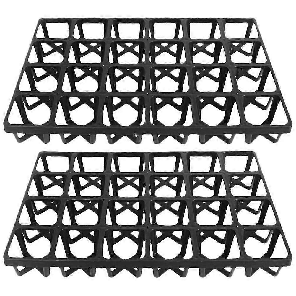 Plastic Germination Tray Racks for Seedlings Growing, 2Pcs Storage