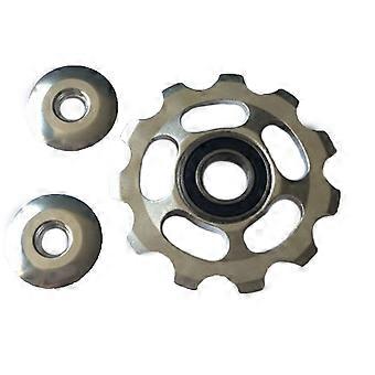 MTB Bicicletta Bici Deragliatore Posteriore 11T Guida Ruota Tendicinghia Puleggia Equitazione Accessori KAESI