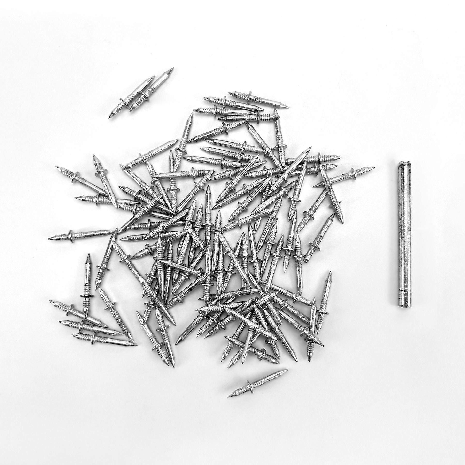 Double-headed nails